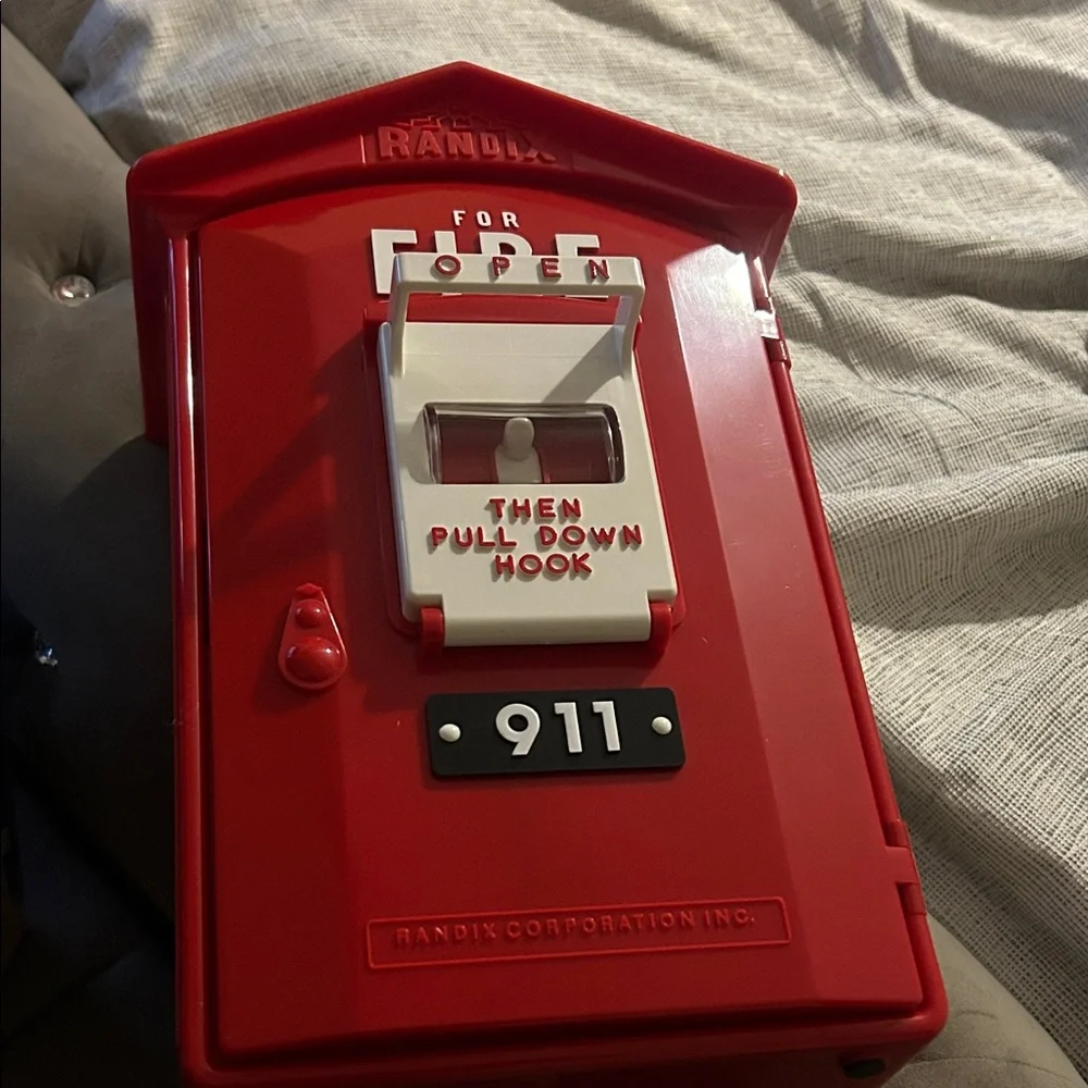 Red Fire Box Telephone by
